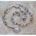 Crystal Beads Pocket Rosary